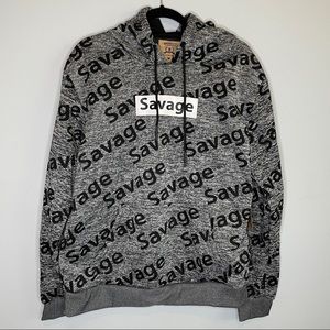 Brooklyn Laundry Men’s SAVAGE Hoodie Size M